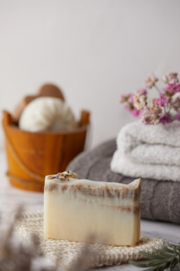 Natural homemade soap